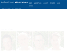 Tablet Screenshot of ambu-wiesendamm.ch